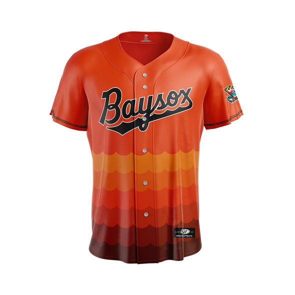 Chesapeake Baysox OT Sports YOUTH Replica Alternate ORANGE Jersey