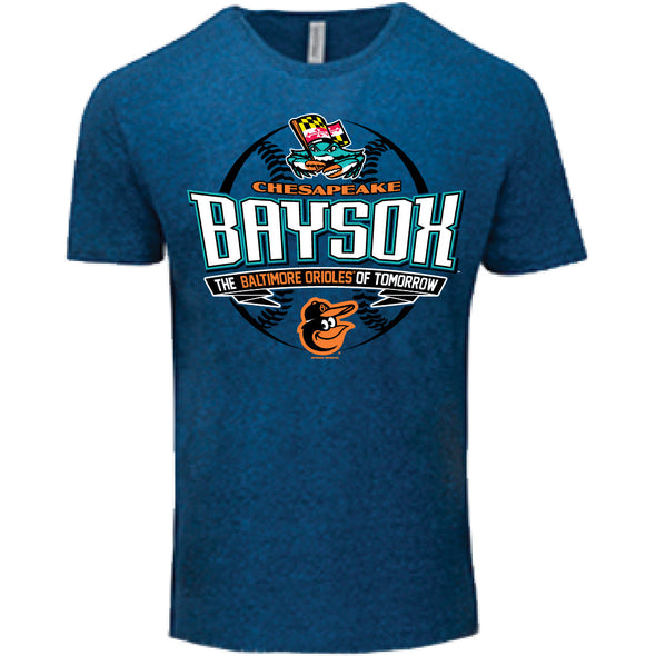 Chesapeake Baysox ADULT Nader ROYAL BLACK