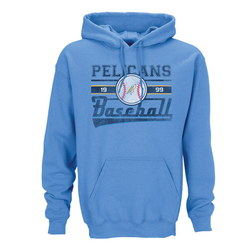 Myrtle Beach Pelicans Vantage Apparel Carolina Blue Hoody