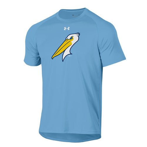 Myrtle Beach Pelicans Under Armour Carolina Blue Alternate Tech Tee