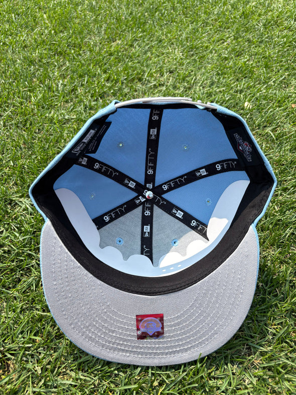 Buffalo Bisons Retro Slide Lt Blue Patch 950 Snapback Cap