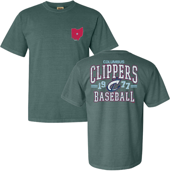 Columbus Clippers Bimm Ridder Adult Comfort Colors Fortiflora Tee