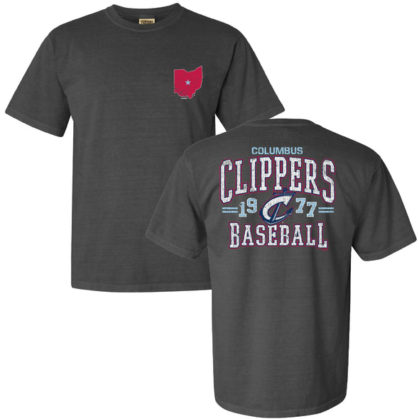 Columbus Clippers Bimm Ridder Adult Comfort Colors Fortiflora Tee