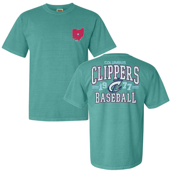 Columbus Clippers Bimm Ridder Adult Comfort Colors Fortiflora Tee