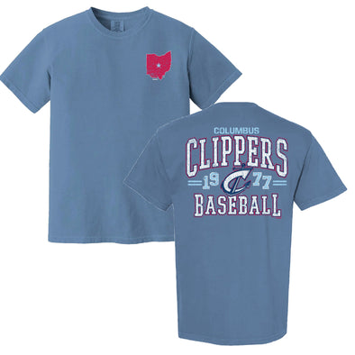 Columbus Clippers Bimm Ridder Adult Comfort Colors Fortiflora Tee