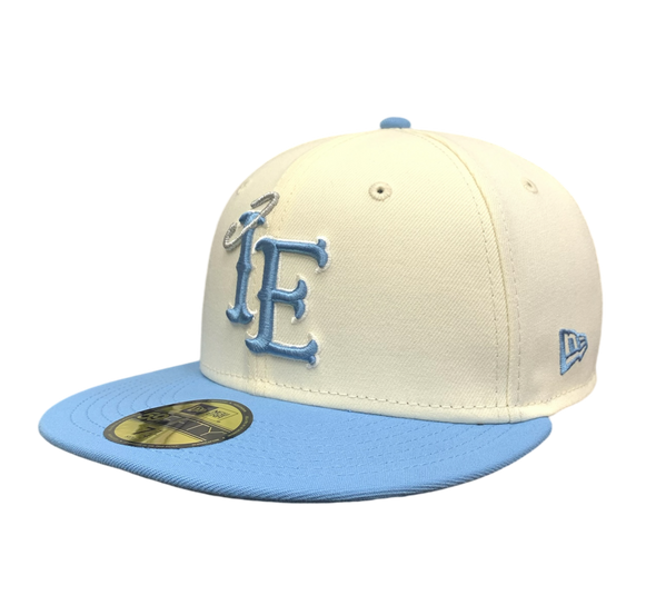 Inland Empire 66ers of San Bernardino IE Cherubs Cream and Baby Blue 59Fifty Cap