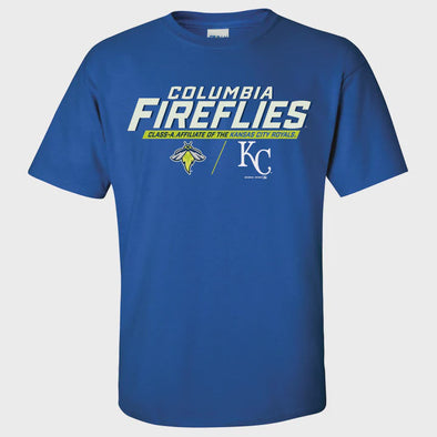 Fireflies Men's Royal Affiliate Lumbergh Tee