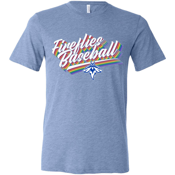 Columbia Fireflies Retro Rainbow Tee