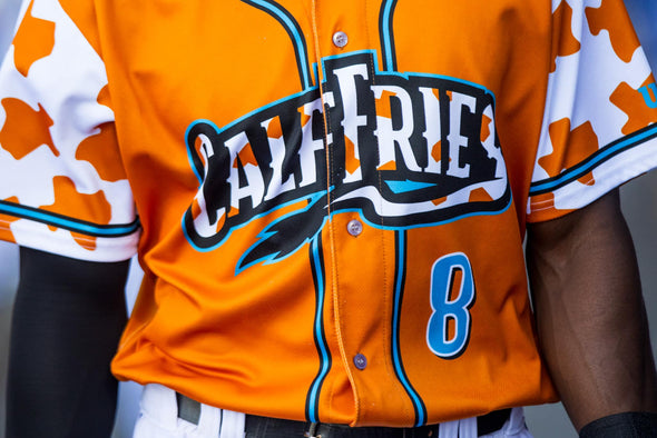 Amarillo Sod Poodles Calf Fries Wilson Sublimated Jersey