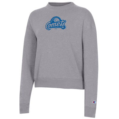 OKC Comets Women's Primary Gray Crew