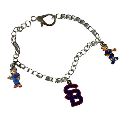 South Bend Cubs Mascot Charm Bracelet