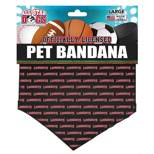 Chattanooga Lookouts All Over Sublimated Pet Bandana