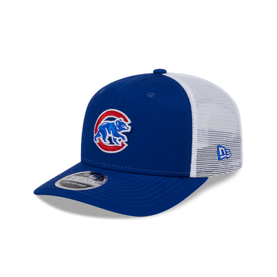 Myrtle Beach Pelicans Chicago Cubs New Era 9Seventy Walking Bear Trucker Stretch Snap Cap