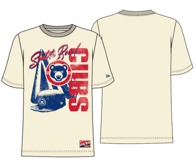 South Bend Cubs New Era Men's Chrome T-Shirt