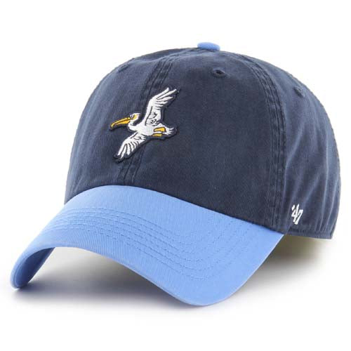 Myrtle Beach Pelicans 47 Brand Periwinkle and Navy City Collection Franchise Cap