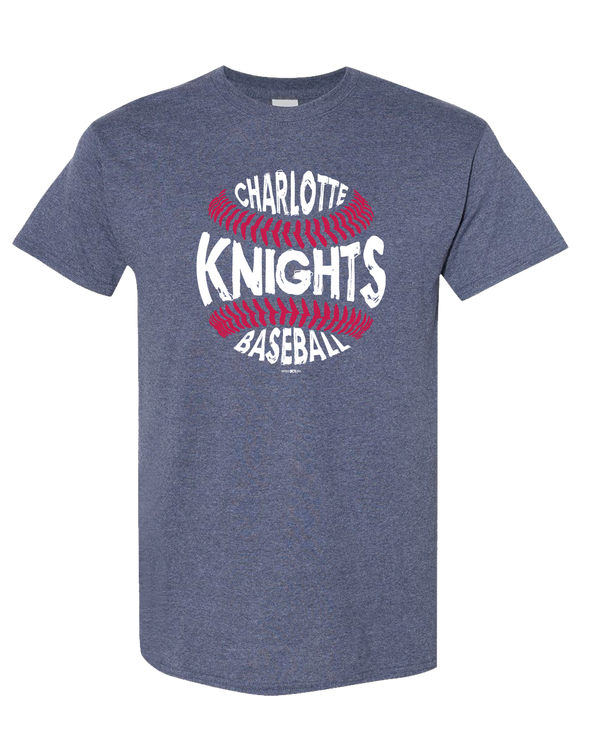 Charlotte Knights GoTeez Handwritten Baseball Tee