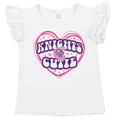 Toddler Girls Flutter Sleeve Tee