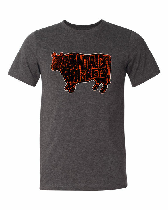 Round Rock Express Flame and Coals Triblend Tee