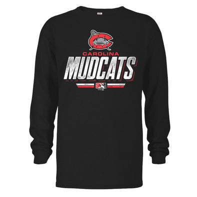 Carolina Mudcats Youth Grandstand L/S Tee