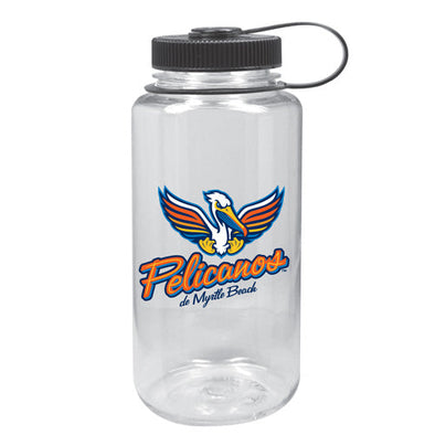 Myrtle Beach Pelicans Jardine Clear Copa Pelicanos de Myrtle Beach 32oz Nalgene Bottle