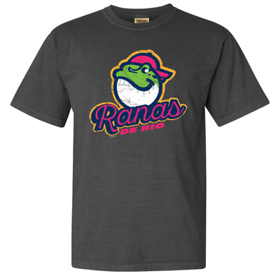 Greenville Drive Bimm Ridder Gray Comfort Colors Ranas Tee
