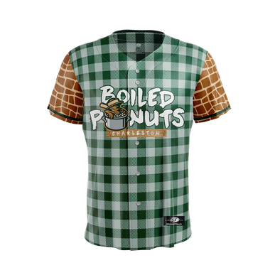 Charleston RiverDogs 2024 On-Field Boiled Peanuts Jersey