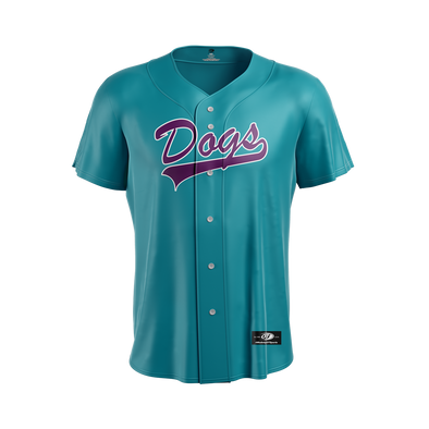 Jersey Teal Dogs Throwback
