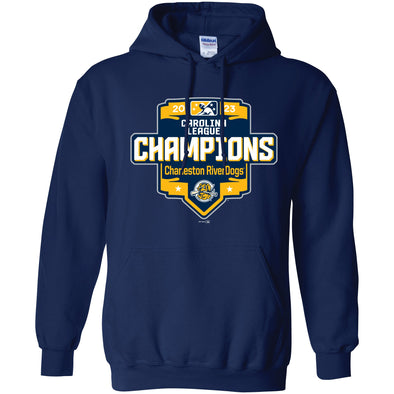 2023 3x RiverDogs Championship Navy Hoodie