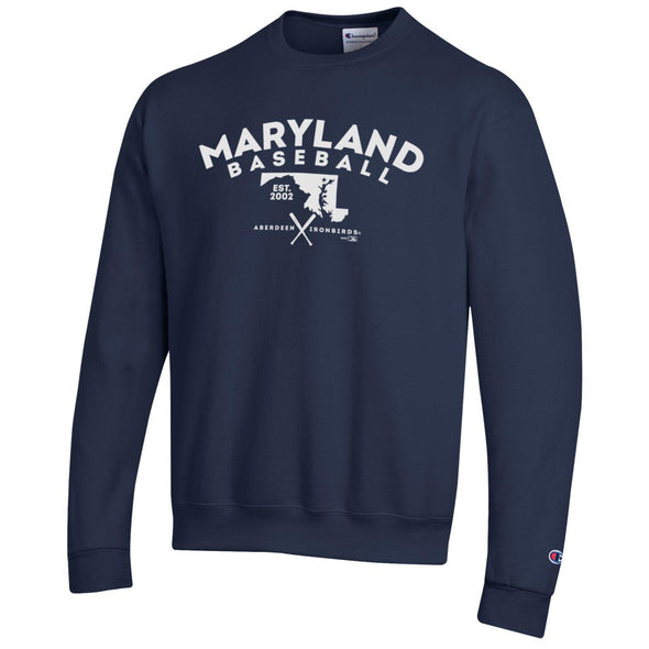 Aberdeen IronBirds - Champion Maryland Baseball Crewneck