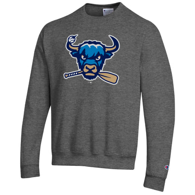 Salem RidgeYaks Champion Powerblend Granite Crewneck