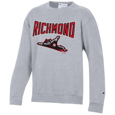 Richmond Flying Squirrels Champion Youth Powerblend Fleece Crewneck