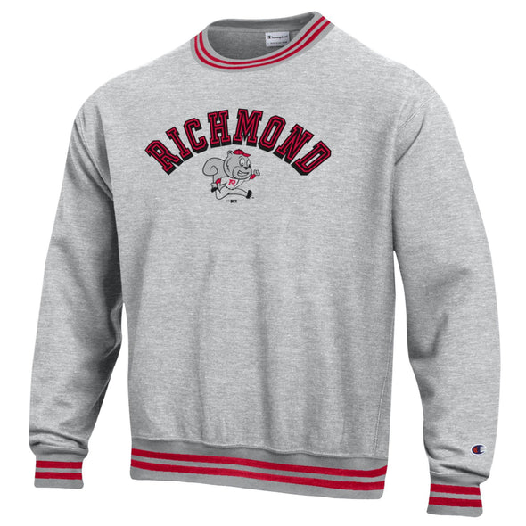 Richmond Flying Squirrels Champion Reverse Weave Fauxback Crewneck