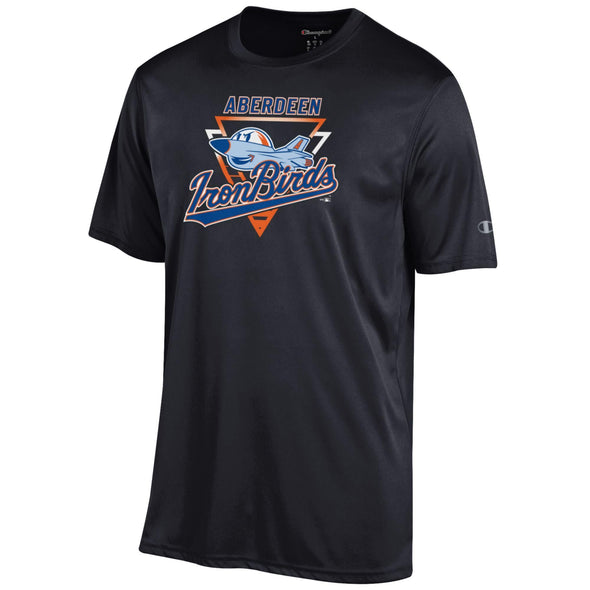 Aberdeen IronBirds -Champion Men's Athletic S/S Tee − Black