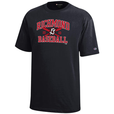 Richmond Flying Squirrels Champion Youth Crossed Bat Tee