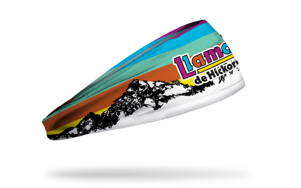 Hickory Crawdads JUNK Llama Mountain Headband