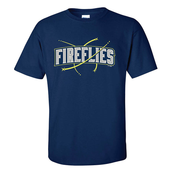 Columbia Fireflies Adult Wordmark Tee