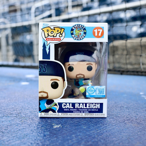 Everett AquaSox Snapback Hat (Includes FREE Cal Raleigh Funko POP!)