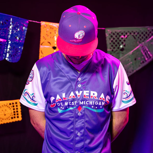 2025 Calaveras de West Michigan New Era Fitted 59FIFTY Cap - Copa