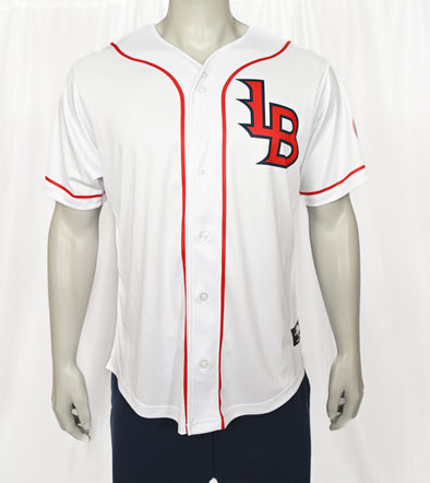 Louisville Bats Sublimated Pro Aera Replica Jersey - White (Copy)