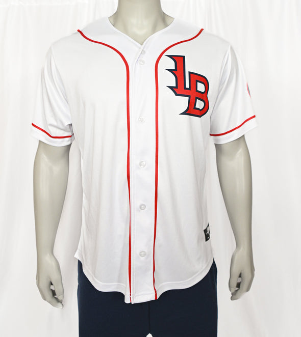 Louisville Bats Sublimated Pro Aera Replica Jersey - White (Copy)