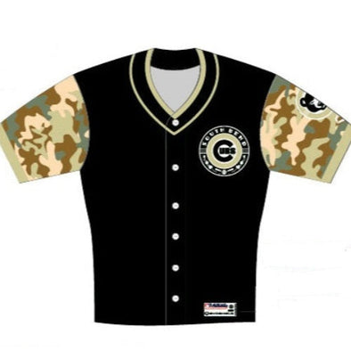 South Bend Cubs 2025 GAME WORN Camouflage Jersey