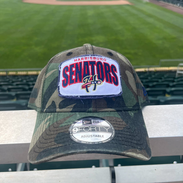 Harrisburg Senators Camo Patch Hat