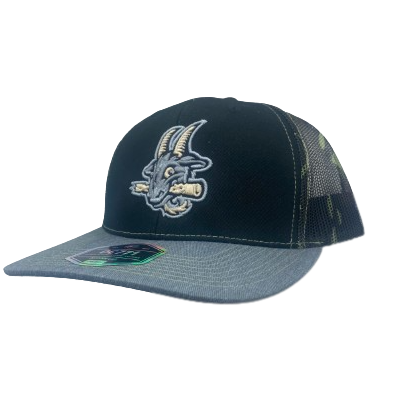 Hartford Yard Goats OC Sports Camo Mesh Trucker Snapback