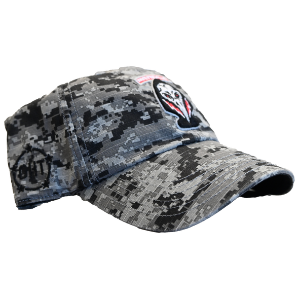 Fayetteville Woodpeckers '47 Brand Black Ops Camo Clean Up Cap