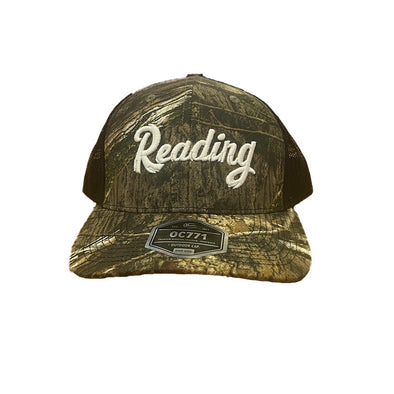 OC Sports Black and Camo 'Reading' Trucker Style Hat
