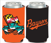 Chesapeake Baysox CRAB Dual Logo Can Cooler