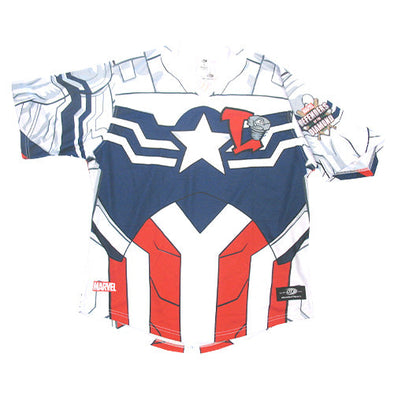 Lansing Lugnuts Sam Wilson Captain America Adult Replica Jersey