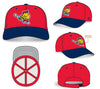 Red/Navy Youth Infielder Hat