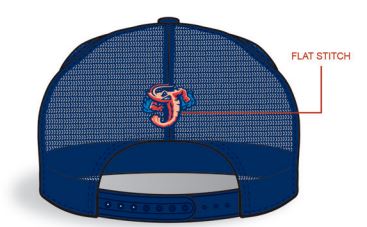 Jacksonville Jumbo Shrimp OC Sports Navy Script Eephus Snapback