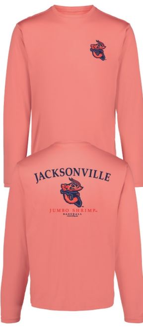 Jacksonville Jumbo Shrimp MV Sport Sunproof L/S Tee